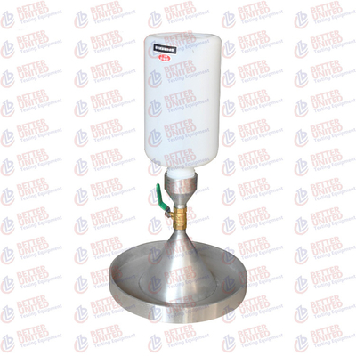 Portable Soil Testing Machine 152mm Six Inch Sand Cone Test Apparatus