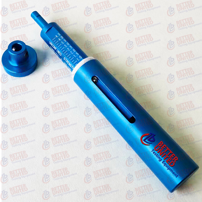 Range 0 To 4.5 Soil Pocket Penetrometer Soil Testing Machine ASTM D2573-94
