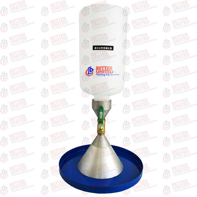 Portable Soil Testing Machine 152mm Six Inch Sand Cone Test Apparatus